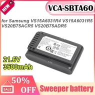 VCA-SBTA60 Vacuum Cleaner Battery Jet 60 Turbo Jet 75E 21.6V 3500mAh for Samsung VS15A6031R4 VS15A60