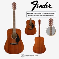 FENDER FSR CD-60 V3 DREADNOUGHT ACOUSTIC GUITAR, ALL-MAHOGANY