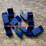 LEGO LEGO LEGO 6166857 Roof Tile 1X2, Deg. 45, without Knobs (28192) Earth Blue (10 pieces - new)