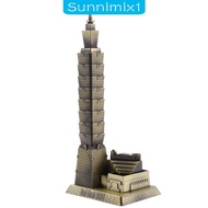 [Sunnimix1] Taipei 101 Tower Building Architecture Model Furnishing Articles Table Dcor