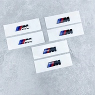 1Pcs BMW M Emblem 3D ABS Logo Fender Kereta Pelekat Batang Belakang untuk BMW E39 E46 E36 E90 G20 G3