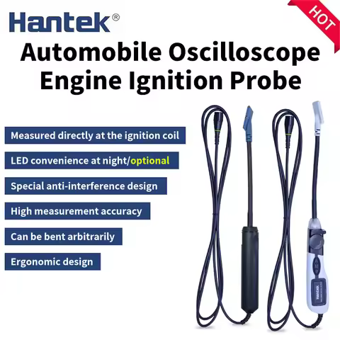 Hantek HT20COP/HT25COP Automobile Oscilloscope Engine Ignition Probe Attenuation 10000:1 an be bent 