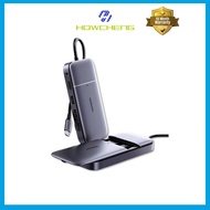 UGREEN 6-in-1 USB-C Hub: Dual HDMI 4K@60Hz, 10Gbps USB-C, 2x USB-A 3.0, SD/TF, 100W PD (CM296-40112)