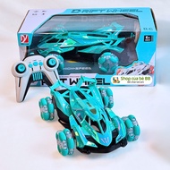 Đồ Chơi Xe Điều Khiển F1 Hiệu Ứng Khói Có Điều Khiển Đồng Hồ Xe Xoay 360 Độ Chạy Theo 8 Chiều Xe Dri