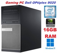Refurbish Computer Gaming PC Dell OptiPlex 9020 Core i7 CPU with Nvidia Graphic Gaming Computer