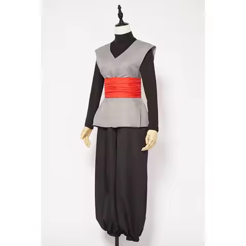 K"Anime Super Son Goku Black Zamasu Kai Cosplay Costume Outfits Halloween Carnival SuitPO^