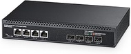 Binardat 8 Port 10 Gigabit Managed Switch, 4x10G RJ45 Ethernet,Support 1G/2.5G/5G/10G, 4x10G SFP+, 1