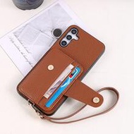 1pc Elegant Luxury Lanyard Card Holder Wallet Case, Crocodile Texture PU Leather Multifunctional Pro