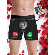 Custom Underwear, Custom Face, Custom Valentine'S Day Gift for Him, Valentine'S Day Wedding Annivers