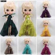 SIRENU Dolls Princess Dresses, Cute Fashion Evening Gown Dresses, Gift Toys DIY Accessories Mini Ele