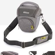 Nikon Camera Bag Micro-Single Portable Literary Triangle Bag D7500D7000 D3500 D90 SLR Camera Bag Nik