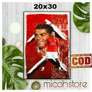CRISTIANO RONALDO THEME WALL DECORATION CRISTIANO RONALDO/ POSTER HOME WALL DISPLAY
