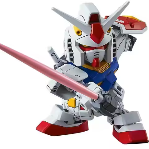 RX-78F00 Yokohama Series Q-version Gundam Mobile Buckle Model Kit Mobile Gundam Assembly Handheld Co