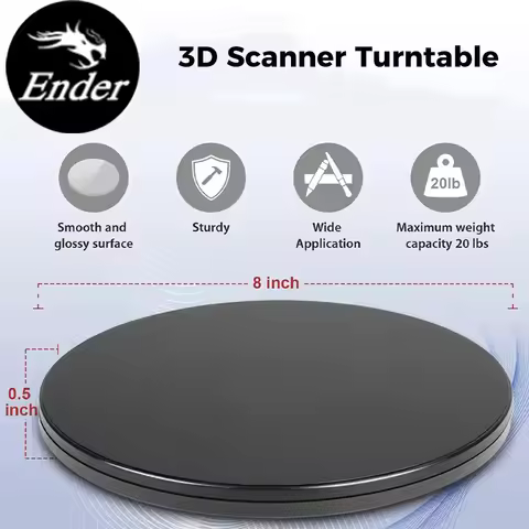 Creality Original 3D Scanner Manually Operated Turntable Kit Fit for CR-Scan Otter /Raptor /Ferret/F
