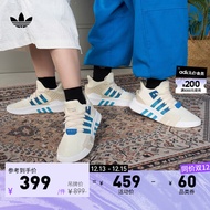 adidas阿迪达斯三叶草EQT BASK ADV男女摩登复古风经典中帮运动鞋 乳白/浅米色/浅蓝/深蓝 39(240mm)