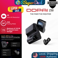 DDPAI Z50 4K 2160P Dash Cam GPS Front + Rear Cam