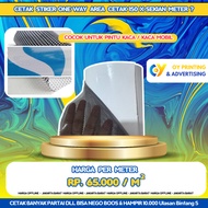 Print One WAY Sticker Area Print 1.5