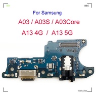 For Samsung Galaxy A03 Core A03S USB Charging Dock Connector Port Board Flex Cable