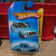 HW Hot Wheels Datsun Bluebird 510 Sedanbiru Premiere 2009HW no. 102