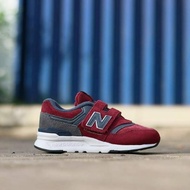 New Balance 997 H Kids Velcro Maroon Dark Grey Original