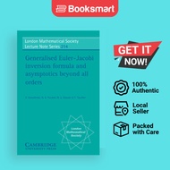 Generalised Euler-Jacobi Inversion Formula And Asymptotics Beyond All Orders - Paperback - English -