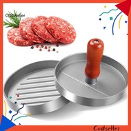 Hamburger Press 4.5" Non-Stick Patty Maker with 100 Wax Papers Heavy Duty Meatball Press for BBQ Veg