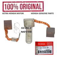 Charcoal Areng Starter Carbon Carbon Brush Terminal Set Motor Honda CRF 150L CB150 R CBR150 R CBR CB