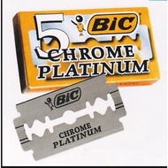 Box of 5 razor blades, class 1 BIC razor blades
