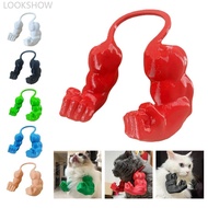 LOOKSHOW Creative 3D Printed Giant Arm for Pets Funny Dog Arm Accessory Silly Cosplay Halloween Cost