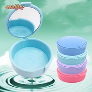 YOLANDA Teeth Cleaning Container Cute Teeth Cleaning Orthodontic Orthodontic Retainer Boxes