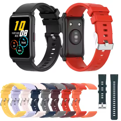 Soft Silicone Strap for Huawei Honor Watch ES Band Watchband for Honor ES Smartwatch Bracelet Replac