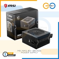 MSI Mag 550w / 650W / 750w / A550BN / A650BN / A750BN 80+ Bronze ATX Power Supply PSU