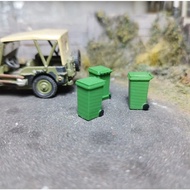 Accessories Diorama Trash Can Scale 1:64
