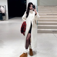 JSM | เสื้อโค้ทขนสัตว์สีดำหรูหราสำหรับผู้หญิง