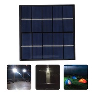 <EXQU> Outdoor Solar Panel 3W 5V Portable Fast Charger Polycrystalline Solar Panel