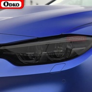 2 Pcs For BMW M3 F80 M4 F82 F83 CS Coupe Car Headlight Tint Black Protective Film Protection Transpa