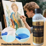 Flow Aid for Acrylic Paint 100ml Pouring Medium for Acrylic Paint Liquid Improver for Color Blending