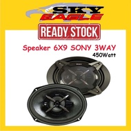 SPEAKER 6X9 SONY 3WAY  450Watt