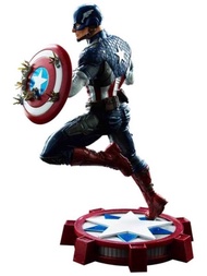 Art DST Marvel Gallery Series Marvel in Progress Captain America Scene Figure 6e1