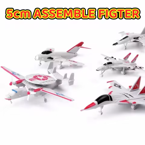 1/250 Assembly Fighter Mini Airplane US E-2C YF-22 F-14 Russia SU33 Plastic Puzzle Military Model To