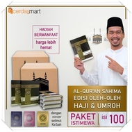 PAKET 100 PCS AL QURAN SAHIMA SPECIAL EDITION HAJI &amp; UMROH