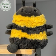 DayDayTo 20cm Adorable Albee Bee Plush Toy For Kids Super Soft Cuddly Cute Bee Doll Soothing Plush T