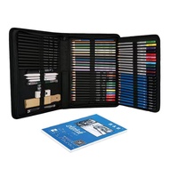 71Pcs Professional Sketch Pencil Set Watercolor Metallic Drawing with Zip Bag Painting Art Tool Kit