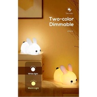 Moonshadow LED Bed Lamp Rabbit Model 2color Dimmable 1200mAh 1.5W XD001-KJ Aesthetic Lamp Aesthetic 