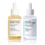 Serum Hidrasi & Pembaharuan Kulit, Serum Pelembap Terbaik Formula Awet Muda A+B, Serum Pelembap Kore