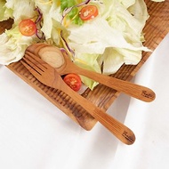 天然柚木叉子湯匙組-共兩款/木頭餐具/餐具/環保餐具/減塑/柚木