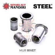 Rivet Nut Aluminum Rivet Nut/ Aluminum Rivet Nut/ M 8 x 25