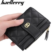 T2J0 BARRY NR063 Small Women's Wallet Short Folding Wallet Women's Card Wallet PU Leather Premium WA