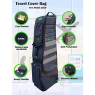 ถุงคลุมถุงกอล์ฟขึ้นเครื่องบิน Travel cover golfbag (มีล้อลาก) พร้อมส่งจากไทย!!!