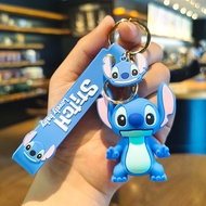 พวงกุญแจ stitch พวงกุญแจซิลิโคน น่ารัก ตุ๊กตาสติช ห้อยกระเป๋า ห้อยพวงกุญแจ พร้อมส่งในไทย